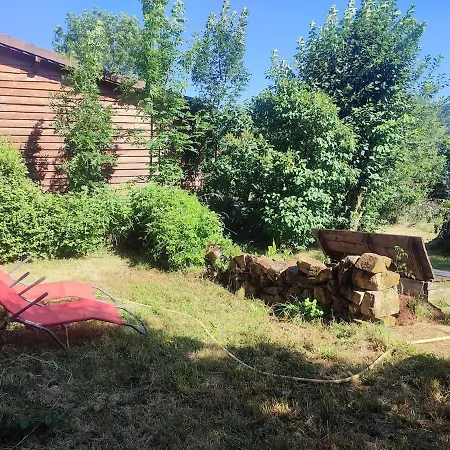 Σαλέ Maison En Bois Sur Pilotis Avec Jardin Saint-Étienne-du-Valdonnez